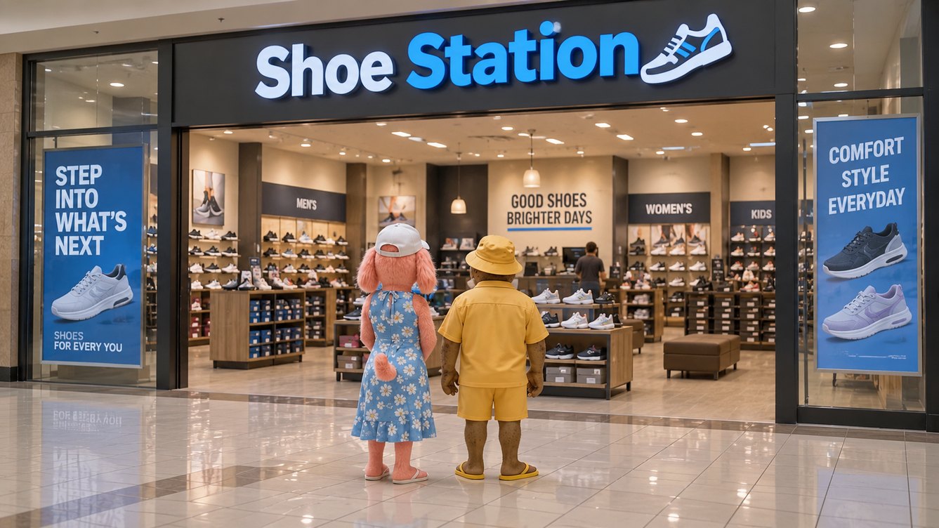 Shoe Station storefront